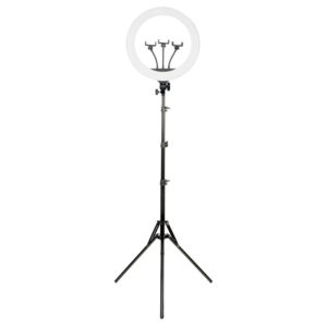 תאורת לד עוצמתית Ring Light 18 אינץ׳ + חצובה