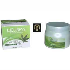 WELLNESS מסכת קרטין ללא מלחים לשיער יבש