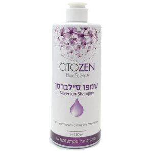 שמפו טיפולי סילבר ללא מלחים לשיער צבוע בלונד 550 מ"ל