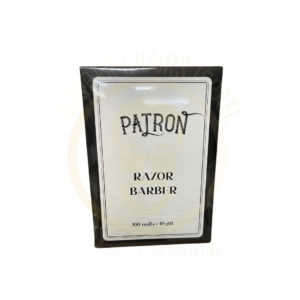 שלישיית חבילות תערים חד פעמיים 100 יחידות PATRON