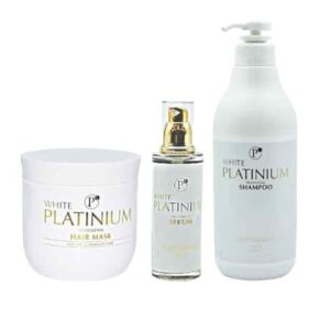 מארז 3 מוצרים לשיקום השיער- וויט פלטיניום White platinium