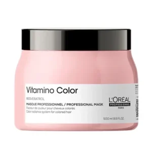 מסכה "ויטמינו קולור" לשיקום שיער צבוע 500 מ"ל-loreal professionnel לוריאל פרופסיונל