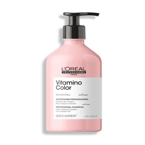 שמפו "ויטמינו קולור" לשיקום שיער צבוע 500 מ"ל-loreal professionnel לוריאל פרופסיונל